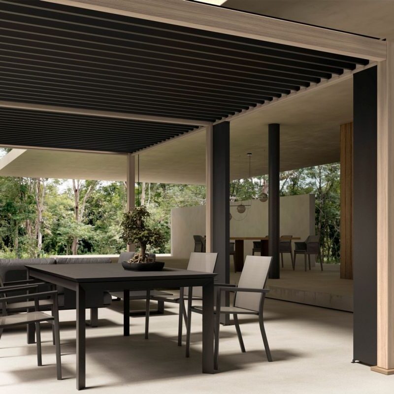 OCEAN NATURAL-CHARC PERGOLA 3,6X6