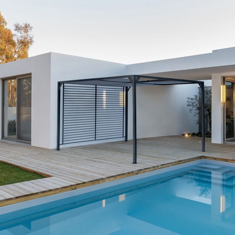 NOAH CHARCOAL LH32 GAZEBO 3X3.6