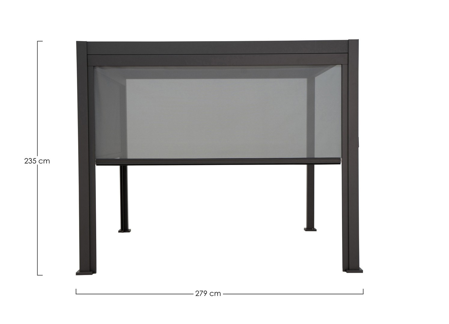 GARDA CHAR.PERGOLA PULL DOWN SCREEN 3M - Afbeelding 3